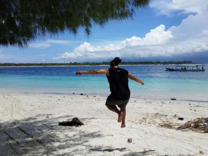 Owen Fam in Gili Trawangan