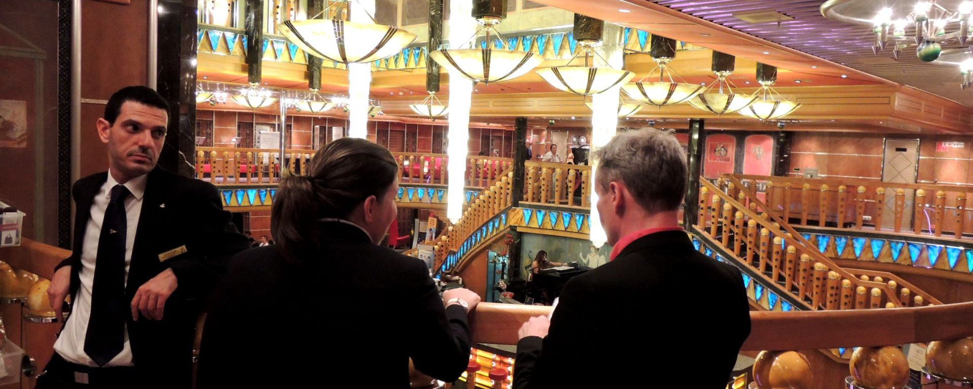 Costa Atlantica lobby