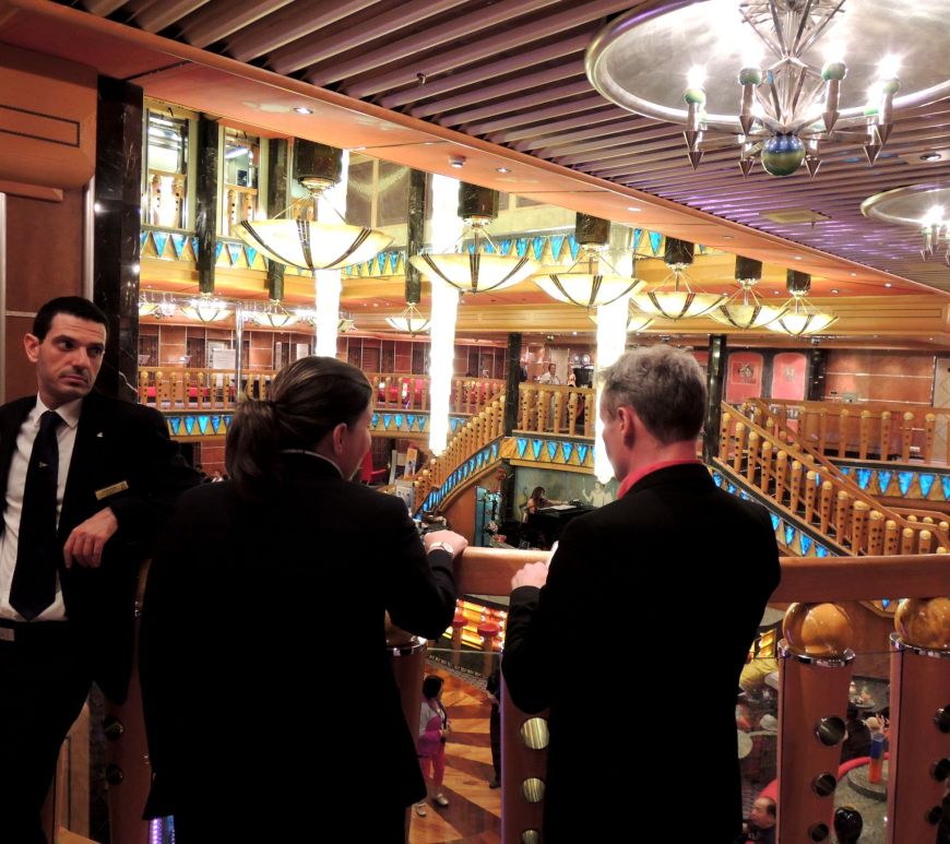 Costa Atlantica lobby