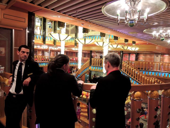 Costa Atlantica lobby