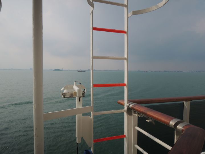 Costa Atlantica viewing deck