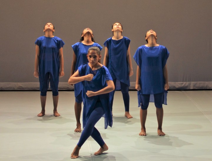 Maluku all-female dancers perform in Balabala by Eko Supriyanto at SIPFest 2016, Jakarta