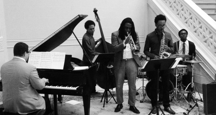 Live jazz band at New Orleans museum of art. Photography by Bart Everson.