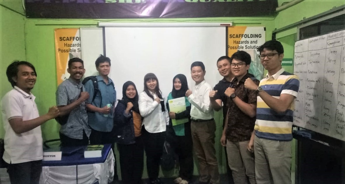 Pelatihan AK3U Prashetya Quality bersama lead auditor ASPI Purnadi Phan, B.Ed, CSE
