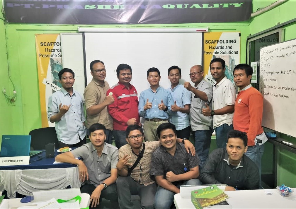 Ahli K3 Umum trainer, SMK3, Prashetya Quality, November 2019