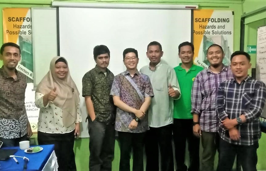 Foto bersama calon Ahli K3 Umum, Prashetya Quality, Jakarta, 11 Maret 2020