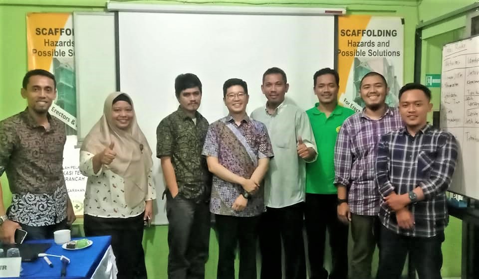 Foto bersama calon Ahli K3 Umum, Prashetya Quality, Jakarta, 11 Maret 2020